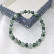 濃綠飄花設計款 手串 手珠 珠串 | 天然A貨翡翠