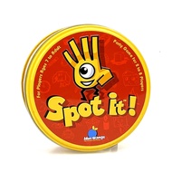 LYZRC Spot It Game - English Version Multiplayer Party Game Card Dobble 55 Cards