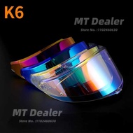 K6 Helmet Visor For AGV Motorcycle Helmets Night Vision Visor Lens Case For AGV K6 Helmet Lens Wind