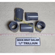 3/ 4" TRILLION INNER THREAD SOCK