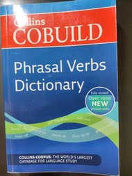 Collins Cobuild Phrasal Verbs Dictionary 英文字典 二手