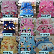 cadar cartoon fitted bedsheet - single, queen, king - cartoon bedsheet 😘😘