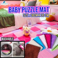 EHL 30x30cm Puzzle Baby Floor Abc Mat Non Slip Play Accessories Plywood Carpet Aesthetic Bedroom Dec