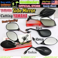 Side Mirror 125ZR Cutting 125 125Z Y125ZR Y125Z Y125 Y15ZR LC135 Y110 Dash Future W125 Cermin Motor 