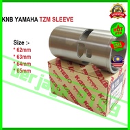 KNB Yamaha TZM150 TZM 150 62mm~65mm Cylinder Liner Sleeve Sarung Motosikal Engine 2 Stroke Blok Block Piston Ring