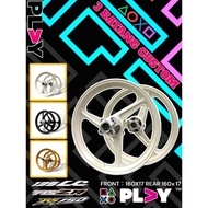 JLM PLAY SPORTRIM 399 Y15 Y16 ABS Y125ZR LC5S LCV8 RS150 RSX 3L CUSTOM HUB SPORT RIM SET 3BATANG WHE