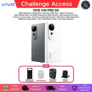 vivo V40 Pro 5G / vivo V40 5G (12+12GB Extend RAM + 512GB ROM)ZEISS Camera ,80W Flash Charge