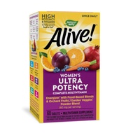 Nature's Way Alive! Once Daily Women's Ultra Potency Complete Multivitamin 60 Tablets