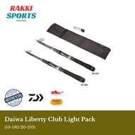 Telescopic Fishing Rod | Daiwa Liberty Club Light Pack (10-180/20-210) | [Local SG]