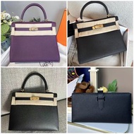 Hermes Kelly 28 Kelly 25 bearn wallet so black