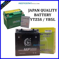 YUASA AMARON BATTERY YTZ5 YTZ5S LC135 Y15ZR WAVE125 FZ150 Y15ZR LC135 V2-V7 YB5L YB5 YB5L-BS BATTERY