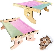 EL ÁTICO PETS Cat Hammock, Hammock for Cat, Window, Hanging on 2 Legs or Floor with 4 Legs, Cat Bed,