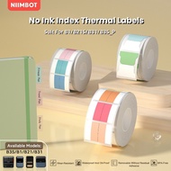 NIIMBOT B1/B21/B31 Bookmark Index Tabs Pang-Estudyante | Colorful Sticky Notes for School