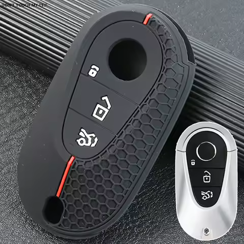 For Mercedes Benz EQS580 S350 S450 S580 EQS C220d C200 C260 C300 S680 2022 2021 Silicone Remote Key 