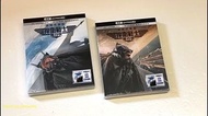 (全新未開封) 台灣鐵盒 (一套兩款) Top Gun: Maverick【壯志凌雲：獨行俠】4K+BD