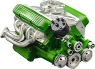 Cison V8 Engine Kit Gasoline Gasoline Ohv V8 Small-Block Engine Model Kits V8 Engine Kits Build Stem