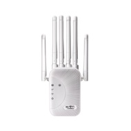 New Six Antenna WiFi Signal Booster Amplifier Router Wall-Piercing Wireless Network Signal Enhancer 