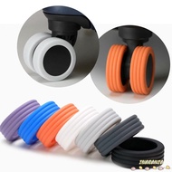 INARANJA 4/8PCS/Set Luggage Wheels Protector, with Silent Sound Reduce Wheel Wear Travel Luggage Cas