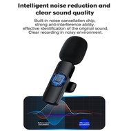 K9 Lavalier Microphone Type C Wireless for Audio Video Recording Video Blog Interview