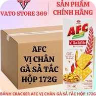 AFC crackers chicken feet lemongrass kumquat flavor 172g box
