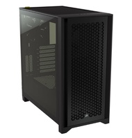 CASE (เคส) CORSAIR 4000D TEMPERED GLASS  สีดำ BLACK  การรับประกัน -2ปี