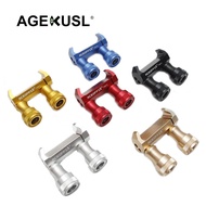 Aceoffix Bike Quick Release Pedals Holder Bracket Adapter For Brompton Pikes Fnhon Saddle Mount For MKS Aceoffix Pedals