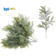 20 Pcs Artificial Cedar Sprigs Faux Cedar Branches Cedar Stems Sprigs Picks DIY Accessories
