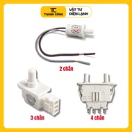 1-Pin, 2-Pin, 3-Pin Refrigerator Door Light Switch – Replacement Refrigerator Door Switch for Refrig