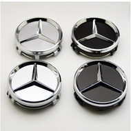 75mm Car Wheel Center Hub Caps Rim Cover Badge For Mercedes Benz W201 GLA W176 CLK W209 W202 W220 W2