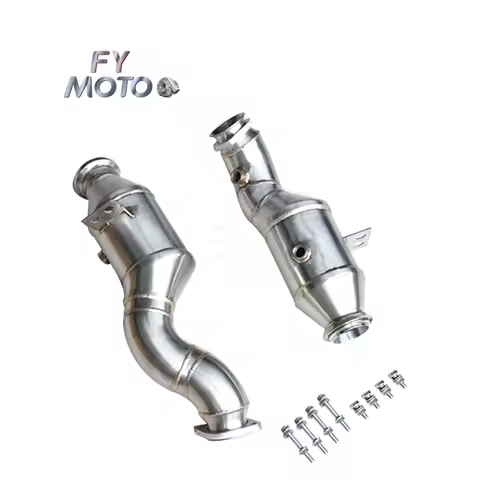 Exhaust Downpipe for Mercedes-Benz C43 and C400 M276 engine 2017-2019 LHD