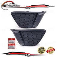 พลาสติก ฝาครอบสปอร์ตไลท์ ของแท้ สีดำ ข้างขวา Lh+Rh 2ชิ้น Honda Jazz Fit GK Hatchback 1.5V ขนาด 17x32