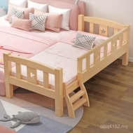 Crib Stitching Children's Bed Sheet Big Baby Boy Widened Single Bedside with Guardrail Bedside Child