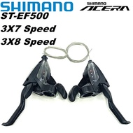 SHIMANO ST EF500 Trigger Shifter brake Shift Levers 3x7S 3x8 Speed MTB bicycle bike shifters ST-EF50