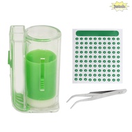 JUSTO 3pcs Queen Bee Marking Tool, Number 0-99 Marking Bottle Bee Queen Sticker Kit, Convenient Dura