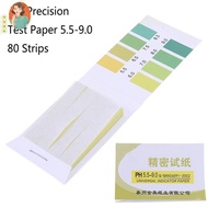 [VURK] 80×PH 5.5-9.0 Test Strips Litmus Test Paper Full Range Acidic Alkaline Indicator VN