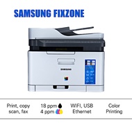 Samsung color laser printer SL-C563FW Wireless, copy, scan, ADF