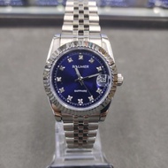 Balmer sapphire crystal glass calendar stainless steel sedan women watches 5004M SS-5S