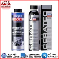 Bộ Sản Phẩm Súc Rửa và Bảo Vệ Động Cơ Liqui Moly Pro-Line Engine Flush 2427 & Liqui Moly Cera Tec 37