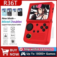 R36T Retro TV Handheld Game Console 3.5 Inch WiFi EmuELEC System 64/128GB Games Portable Video Playe