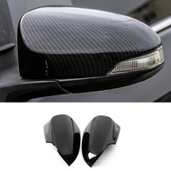 (1SET KIRI KANAN RM58) Toyota Vios 2013 - 2021 / Yaris 2019 - 2021 / Camry / Altis / CHR side mirror cover carbon fiber