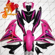 Yamaha Y15ZR  Y15 V1 V2 Cover Set 150 Exciter Kings 2021 Matt Pink Kilat Pink Black 30 Magenta Pink