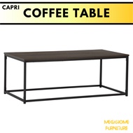 CAPRI Coffee Table / Coffee Table With Metal Leg / Meja Kopi / Meja Kopi Kaki Besi