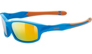 UVEX Sportstyle Kid Sunglasses - Blue Orange