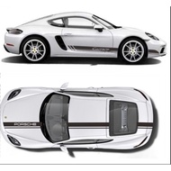 Porsche cayenne Garland cayenne macan GTS 911 718 Car Sticker Modified Side Skirt Garland
