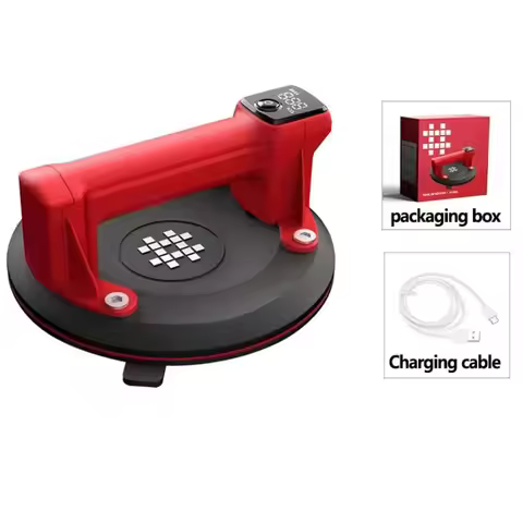 A High Quality Electric Automatic Suction Cups Digital Ceramic Gres Tile Slab Handling Tool Vacuum S