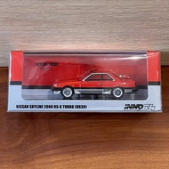 Inno64 NISSAN SKYLINE 2000 RS-X TURBO (DR30) RED/SILVER INNO 64 LP27