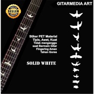 Inlay PRS bird guitar fret stickers