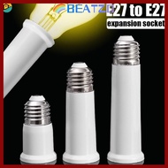 【in stock】BEATZO Lamp Holder Base, White 65mm/95mm/120mm E27 To E27 Extender, Plastic LED Light Adap