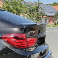 BigSale For BMW 5 Series GT F07 Spoiler 2010-2016 Rear Trunk Lip ABS Black Wing Spoiler Car Styling 