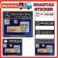 Road Tax Sticker / RoadTax Kereta Decal Pelekat Road Tax Kereta